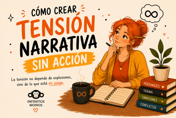 cómo crear tensión narrativa